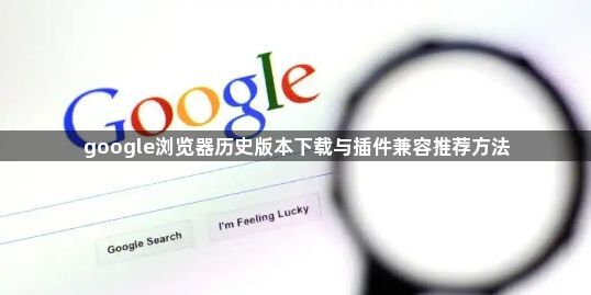 google浏览器历史版本下载与插件兼容推荐方法1