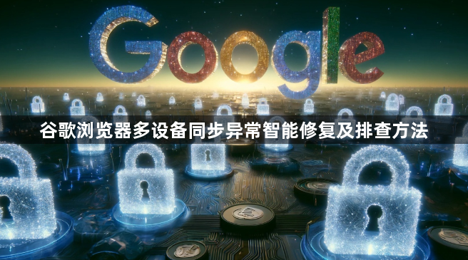 谷歌浏览器多设备同步异常智能修复及排查方法1