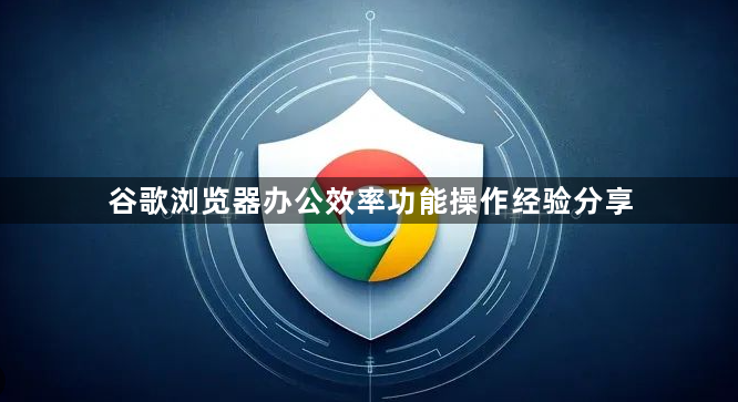 谷歌浏览器办公效率功能操作经验分享1