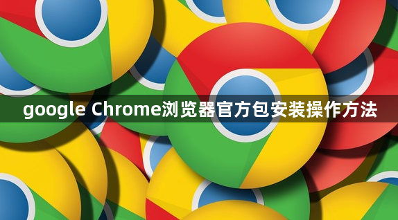 google Chrome浏览器官方包安装操作方法1