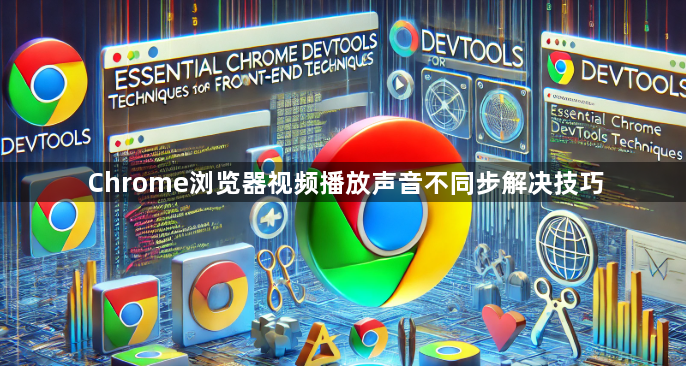 Chrome浏览器视频播放声音不同步解决技巧1