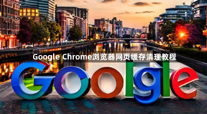 Google Chrome浏览器网页缓存清理教程1