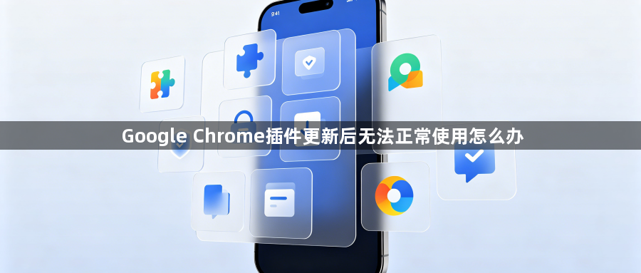 Google Chrome插件更新后无法正常使用怎么办1