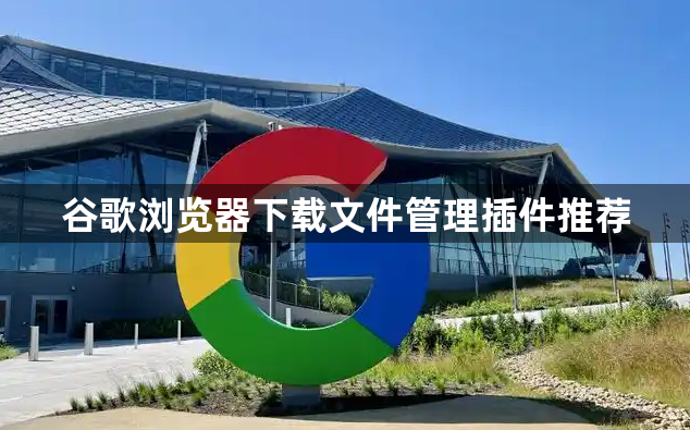 谷歌浏览器下载文件管理插件推荐1