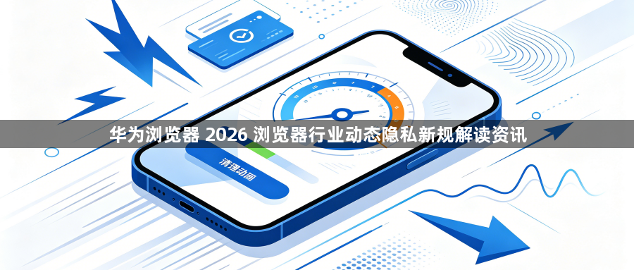 华为浏览器 2026 浏览器行业动态隐私新规解读资讯1