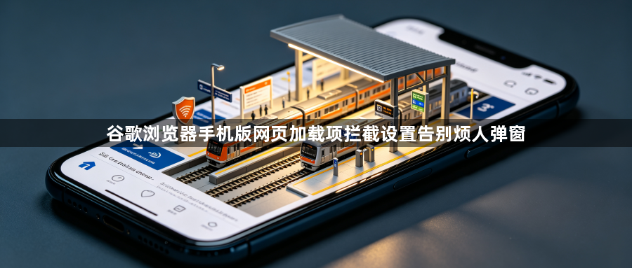 谷歌浏览器手机版网页加载项拦截设置告别烦人弹窗1