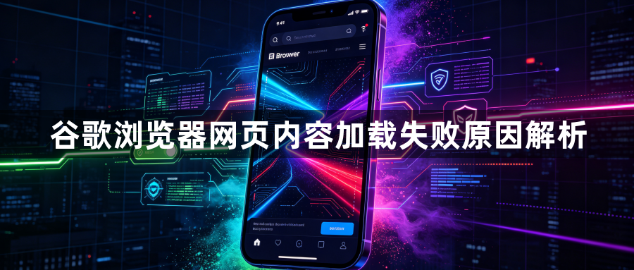 谷歌浏览器网页内容加载失败原因解析1