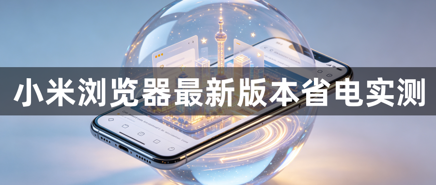 小米浏览器最新版本省电实测1