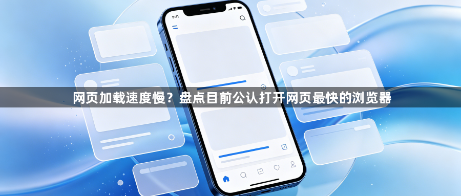 网页加载速度慢？盘点目前公认打开网页最快的浏览器1