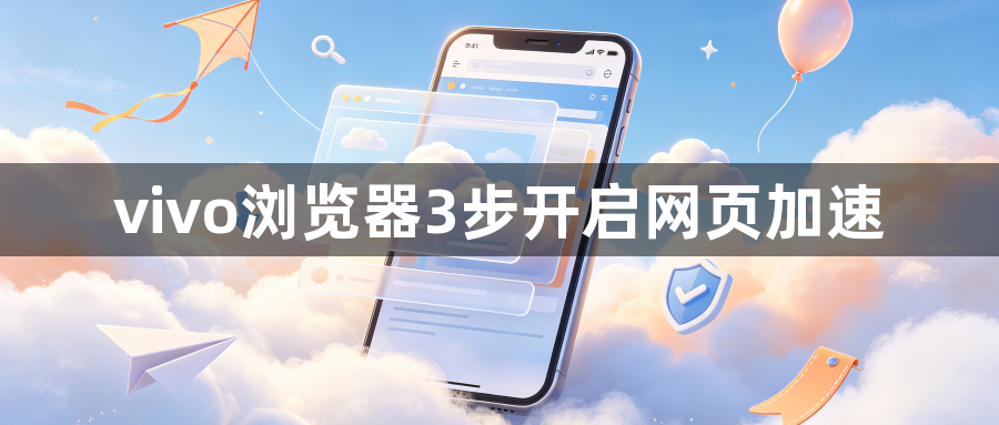 vivo浏览器3步开启网页加速1