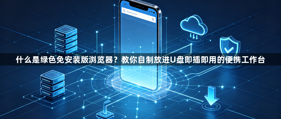 什么是绿色免安装版浏览器？教你自制放进U盘即插即用的便携工作台1