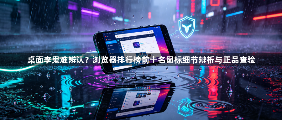 桌面李鬼难辨认？浏览器排行榜前十名图标细节辨析与正品查验1