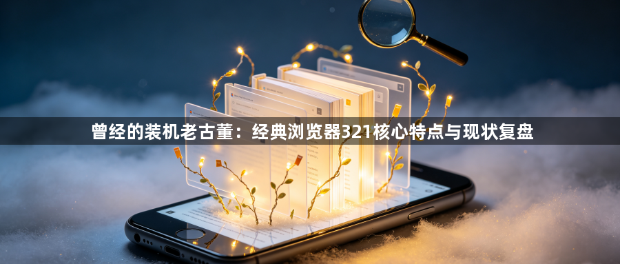 曾经的装机老古董：经典浏览器321核心特点与现状复盘1