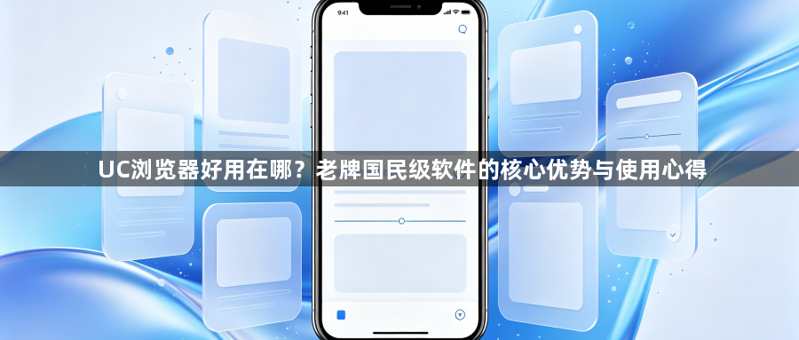 UC浏览器好用在哪？老牌国民级软件的核心优势与使用心得1