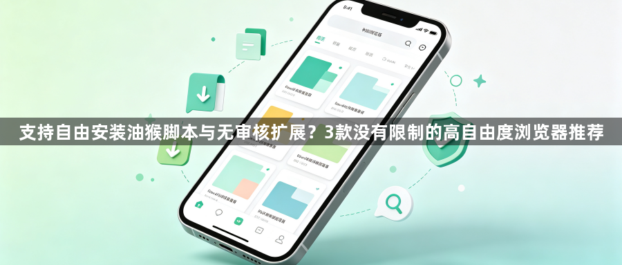 支持自由安装油猴脚本与无审核扩展？3款没有限制的高自由度浏览器推荐1