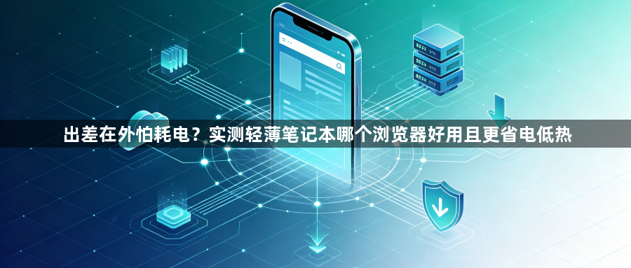 出差在外怕耗电？实测轻薄笔记本哪个浏览器好用且更省电低热1