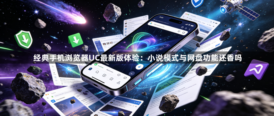经典手机浏览器UC最新版体验：小说模式与网盘功能还香吗1