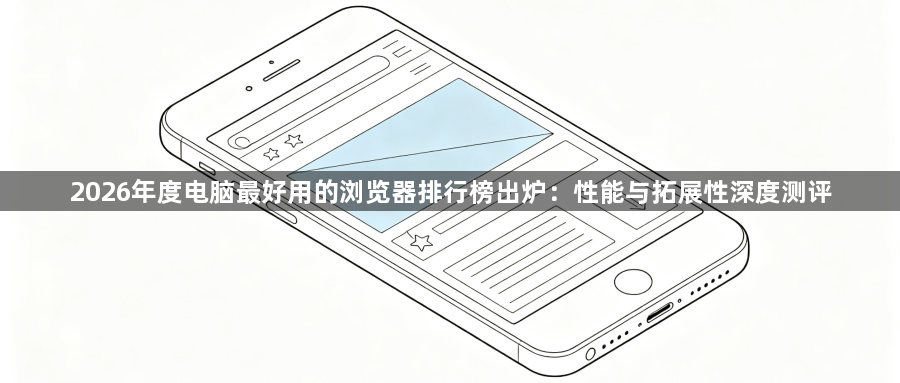 2026年度电脑最好用的浏览器排行榜出炉:性能与拓展性深度测评1