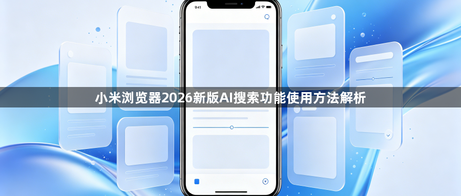 小米浏览器2026新版AI搜索功能使用方法解析1